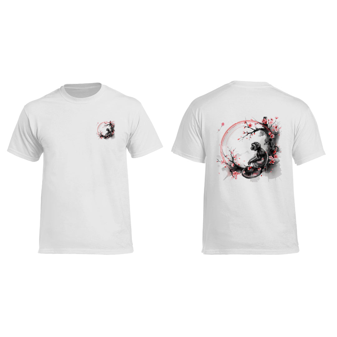 Heavy Cotton Shirt mit chinesischem Tierkreiszeichen – Klassisch & kraftvoll