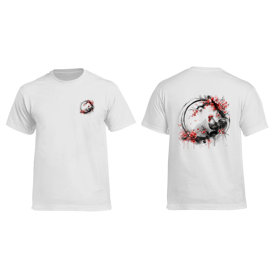 Heavy Cotton Shirt mit chinesischem Tierkreiszeichen – Klassisch & kraftvoll