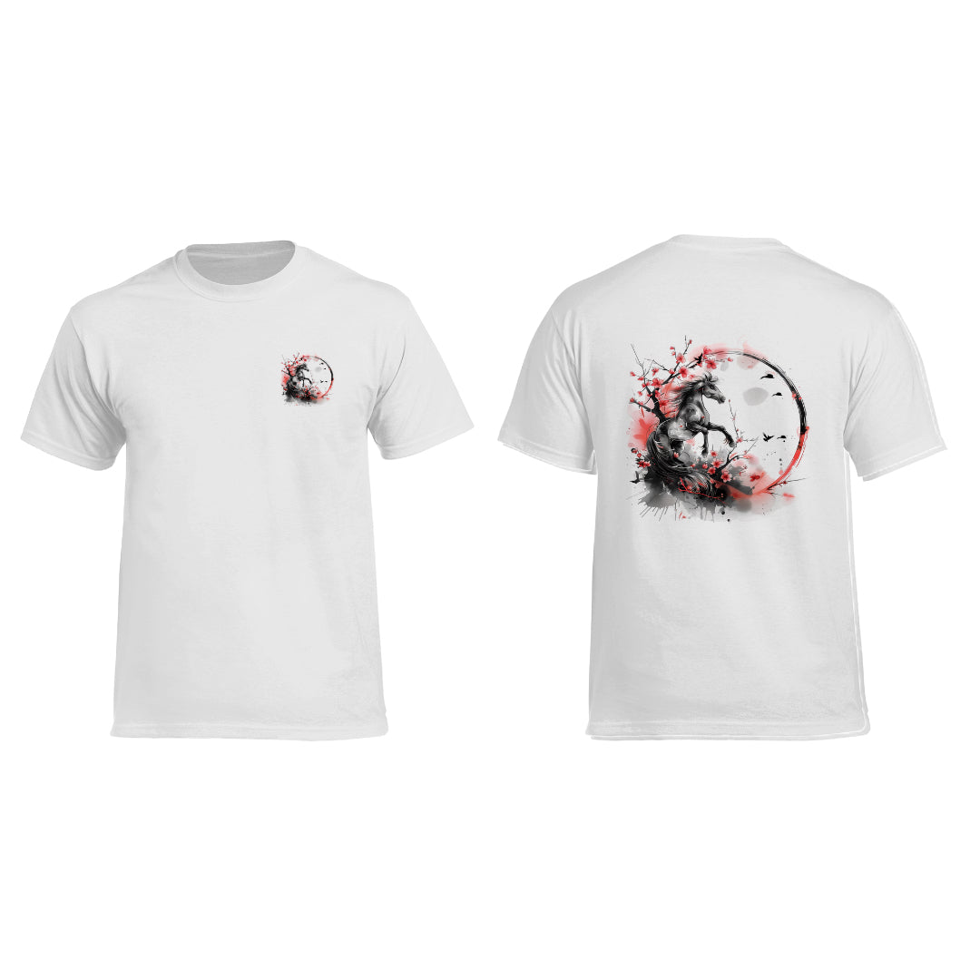 Heavy Cotton Shirt mit chinesischem Tierkreiszeichen – Klassisch & kraftvoll
