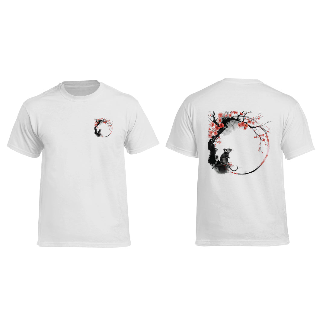 Heavy Cotton Shirt mit chinesischem Tierkreiszeichen – Klassisch & kraftvoll