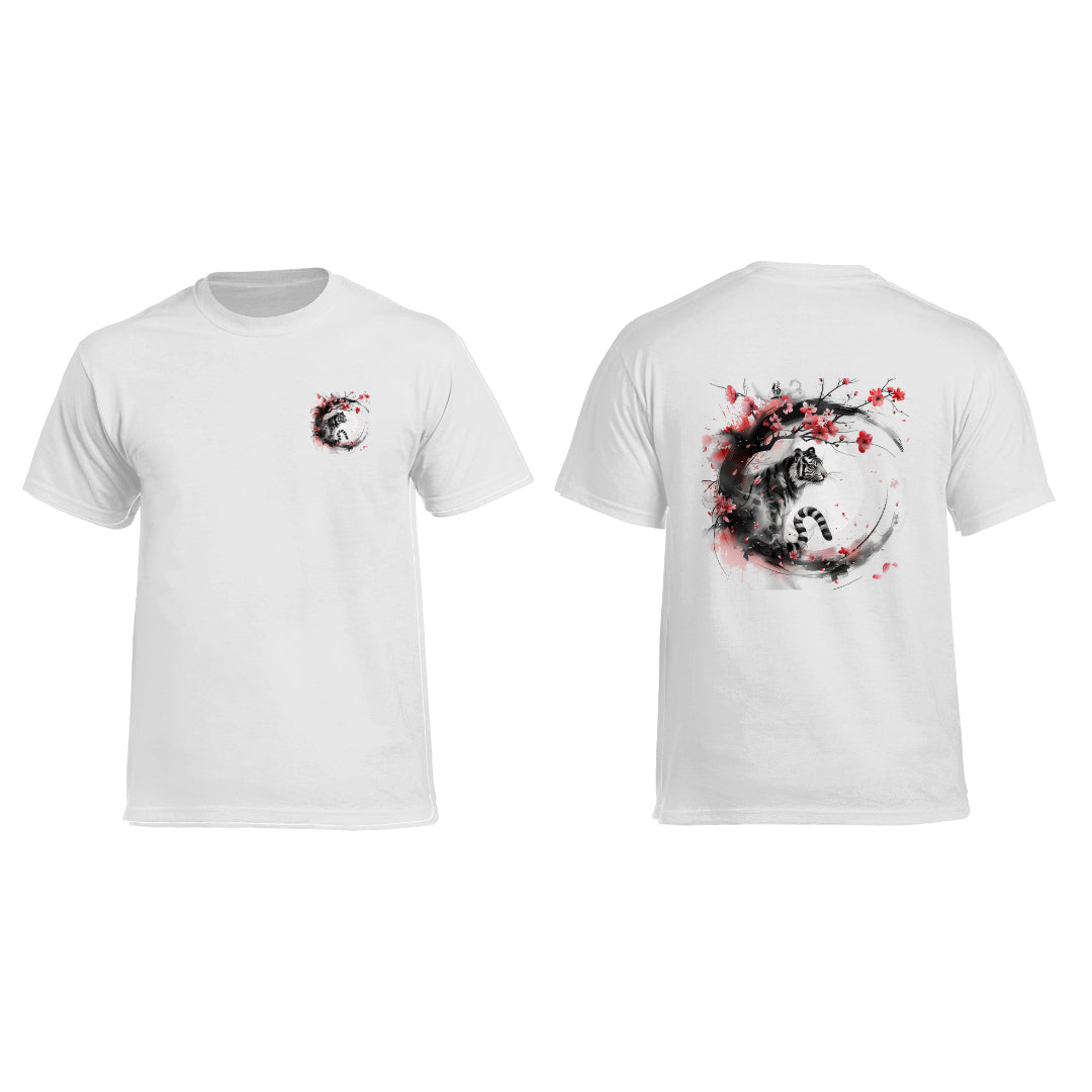 Heavy Cotton Shirt mit chinesischem Tierkreiszeichen – Klassisch & kraftvoll