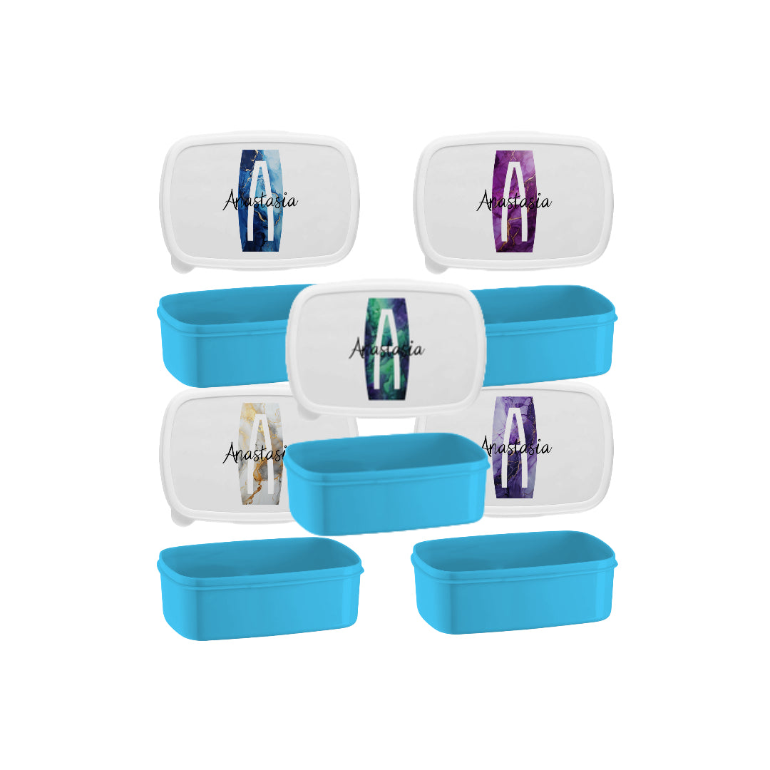 Personalisiere jetzt deine blaue Lunchbox - Dein individueller Design!
