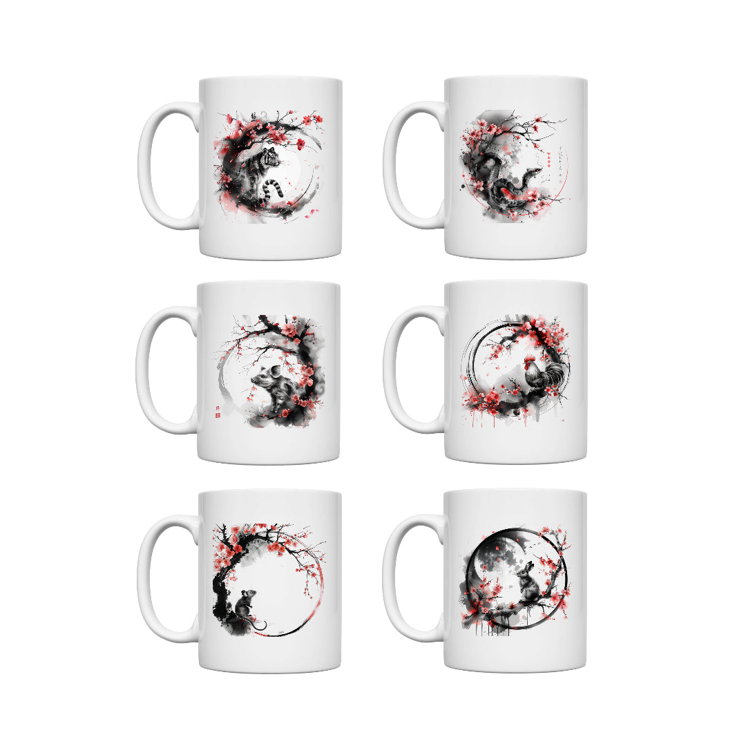 Chinesisches Tierkreiszeichen – Keramiktasse mit Tradition & Charakter