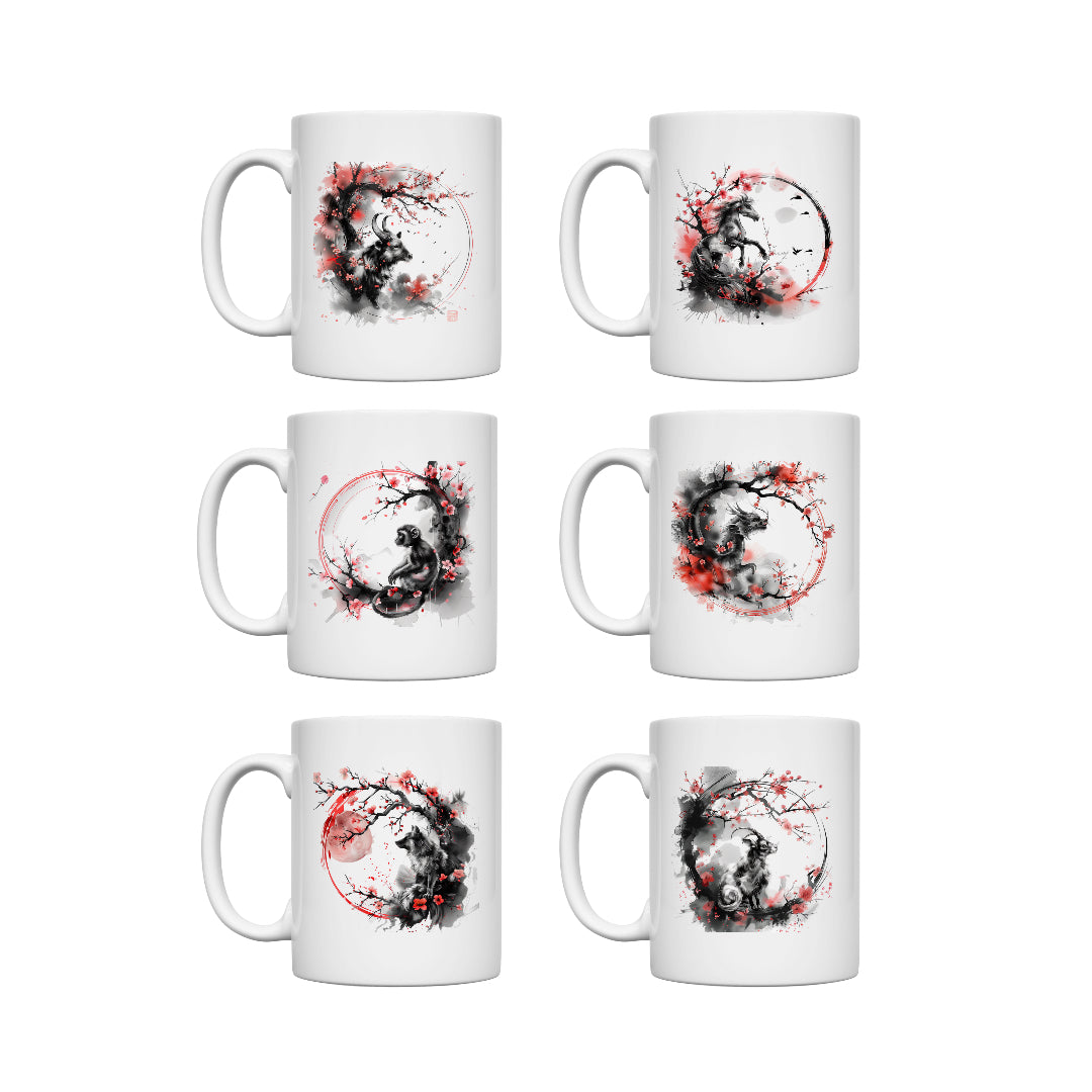 Chinesisches Tierkreiszeichen – Keramiktasse mit Tradition & Charakter
