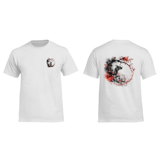 Heavy Cotton Shirt mit chinesischem Tierkreiszeichen – Klassisch & kraftvoll