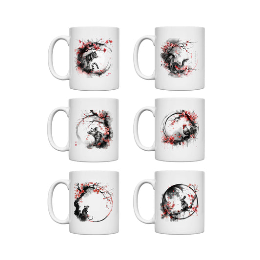 Chinesisches Tierkreiszeichen – Keramiktasse mit Tradition & Charakter
