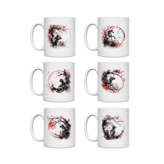 Chinesisches Tierkreiszeichen – Keramiktasse mit Tradition & Charakter